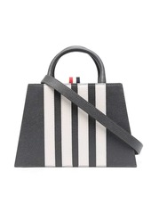 Thom Browne appliqué-stripe tote bag