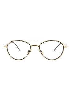 Thom Browne Aviator-Style Metal Optical Frames