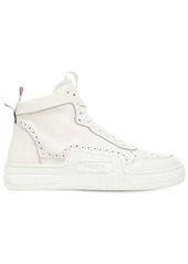 Thom Browne Basketball High-top Leather Sneakers