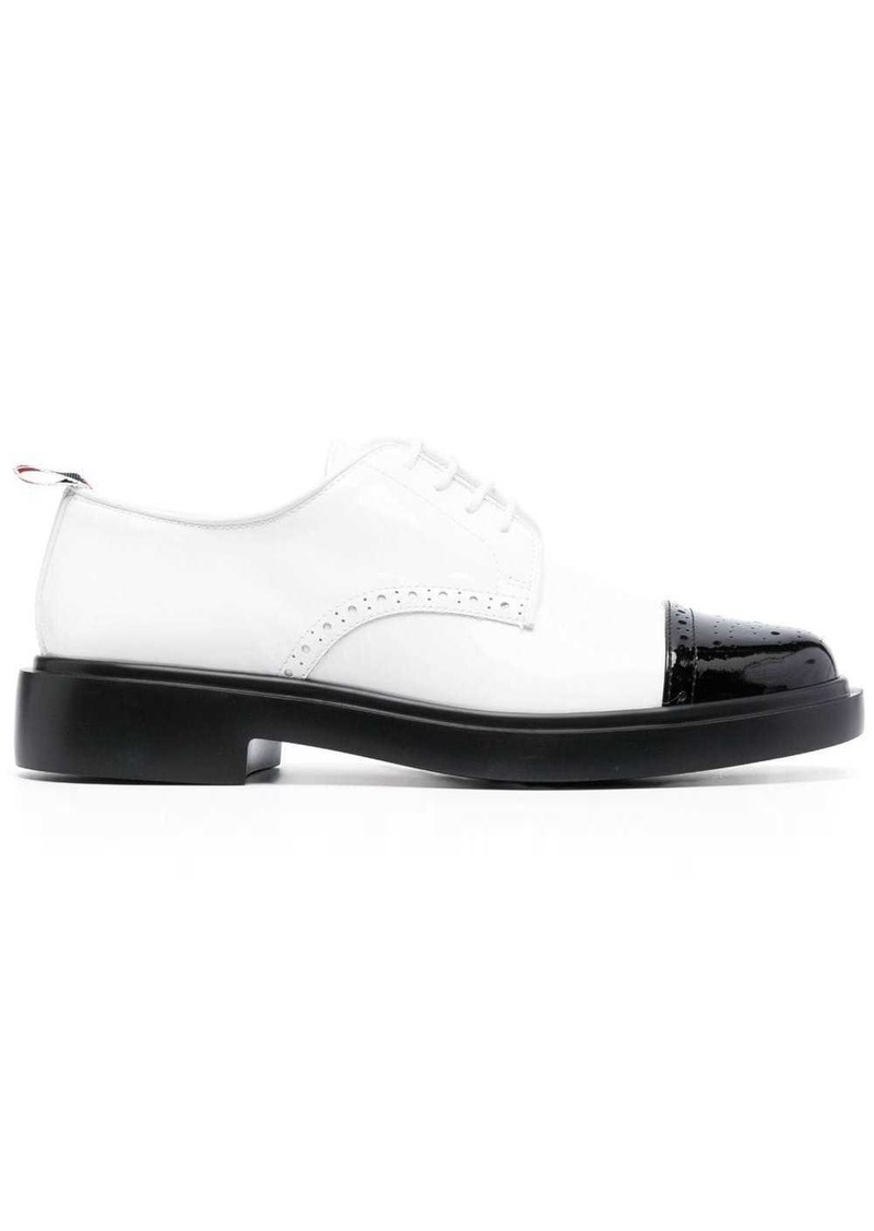 Thom Browne RWB contrasting toecap brogues