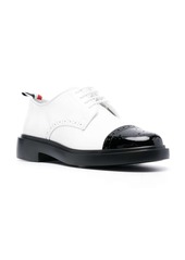 Thom Browne RWB contrasting toecap brogues