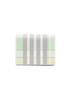 Thom Browne check-print bifold wallet