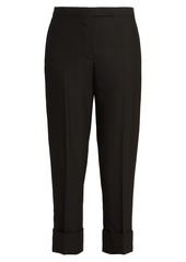Thom Browne Classic Backstrap Cropped Trousers