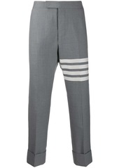 Thom Browne 4-Bar plain weave suiting trousers