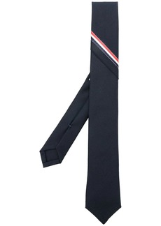 Thom Browne RWB selvedge super 120s twill necktie