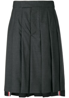 Thom Browne Classic-Rise Pleated Skirt