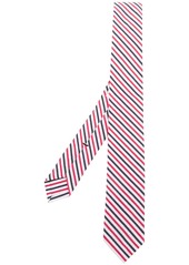 Thom Browne seersucker stripe tie
