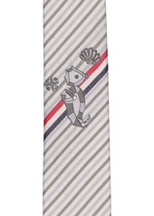 Thom Browne Classic Silk Jacquard Tie