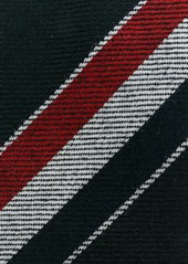 Thom Browne classic tie with engineered stripes