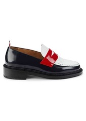 Thom Browne Colorblock Patent Leather Loafers