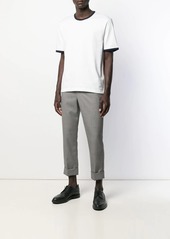 Thom Browne contrasting-trim T-shirt