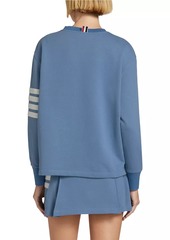 Thom Browne Cotton Crewneck Sweatshirt