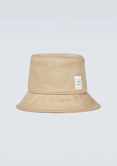 Thom Browne Cotton logo bucket hat