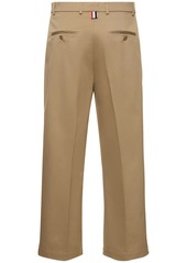 Thom Browne Cotton Tweed Straight Pants