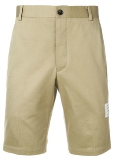 Thom Browne Cotton Twill Unconstructed Chino Shorts