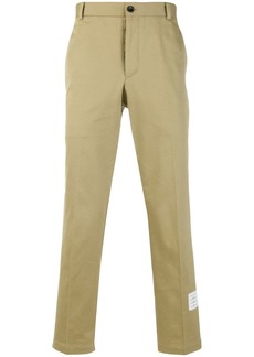 Thom Browne Cotton Twill Unconstructed Chino Trouser
