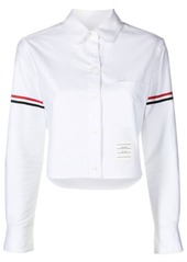 Thom Browne cropped cotton shirt