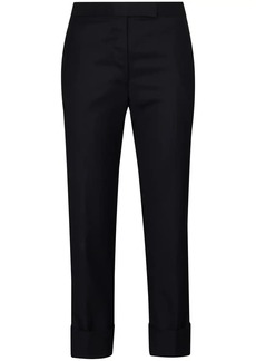 Thom Browne Super 120s cropped wool trousers