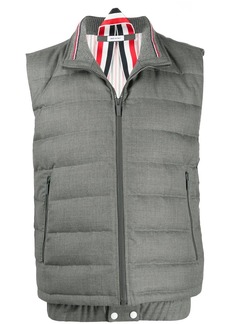 Thom Browne super 120s down-filled ski vest