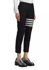 Thom Browne Fit 3 Low-Rise Skinny Pants