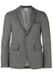 Thom Browne frayed edges sport coat