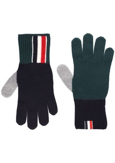 Thom Browne Fun Mix Jersey Stitch Wool Gloves
