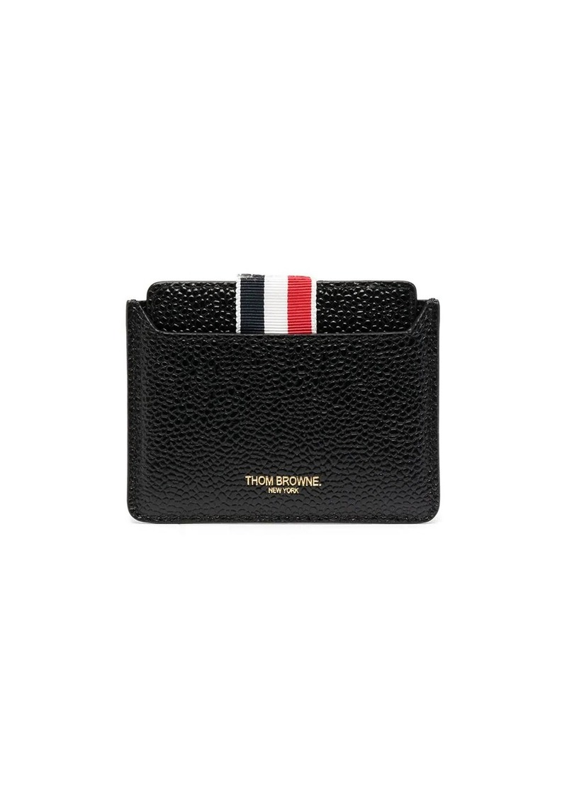 Thom Browne Grosgrain loop leather mirror case