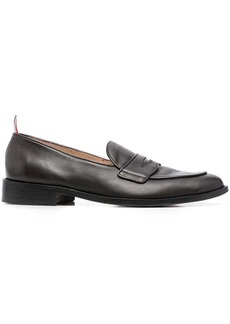 Thom Browne grosgrain-loop trim loafers