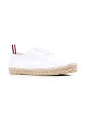 Thom Browne Heritage jute sole low-top sneakers