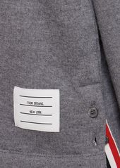 Thom Browne Intarsia Stripe Wool Jersey Sweatshirt