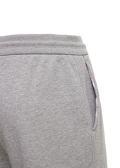 Thom Browne Intarsia Stripes Cotton Sweatpants