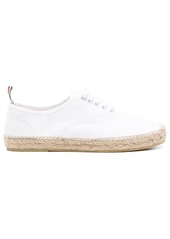 Thom Browne jute-sole lace-up sneakers