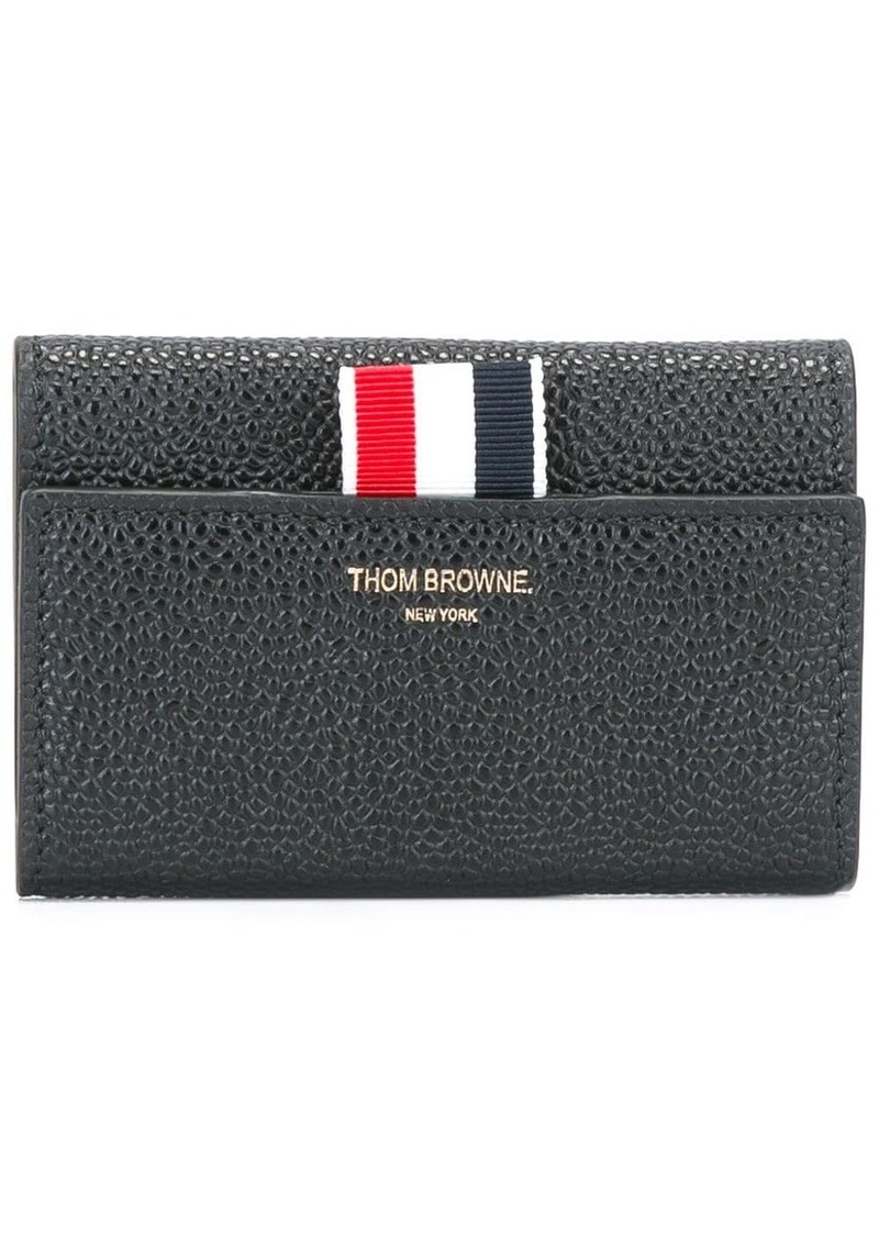 Thom Browne pebbled-leather key wallet