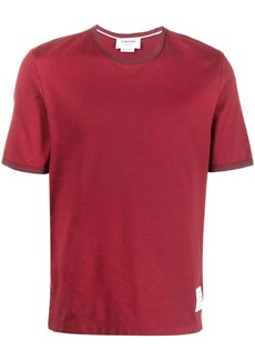 Thom Browne logo-patch cotton T-shirt
