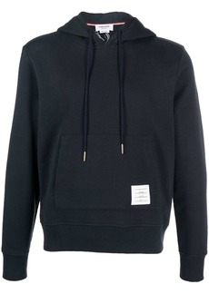 Thom Browne logo-patch hoodie