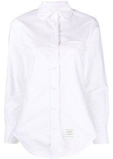 Thom Browne long-sleeved cotton shirt