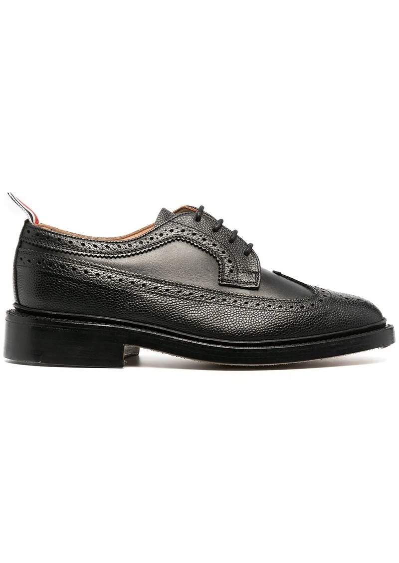 Thom Browne Longwing pebbled brogues