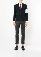 Thom Browne Low Rise Skinny Side Tab Trouser In Super 120’s Twill
