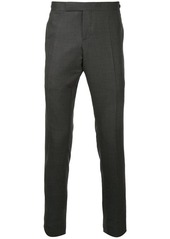 Thom Browne Low Rise Skinny Side Tab Trouser In Super 120’s Twill