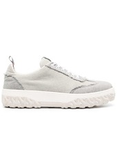 Thom Browne low-top frayed sneakers