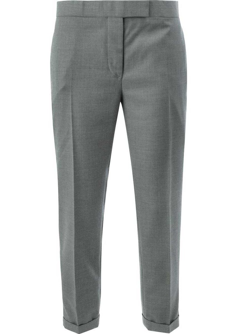 Thom Browne mid-rise tailored trousers
