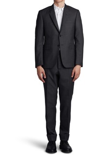 Thom Browne Regular Fit Wool Twill Suit in Dark Grey at Nordstrom