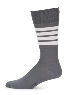 Thom Browne Mid-Calf Stripe Socks