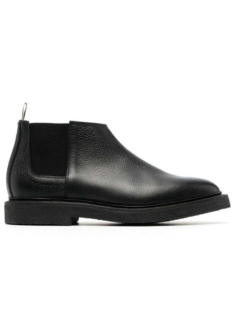 Thom Browne mid-top chelsea ankle boots