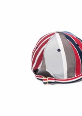 Thom Browne multi-stripe baseball cap