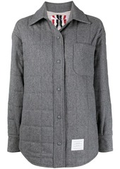 Thom Browne oversized padded shirt jacket