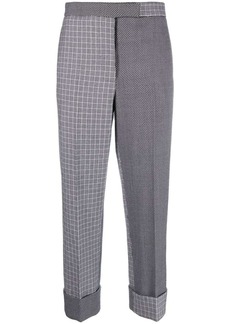 Thom Browne patchwork tailored trousers