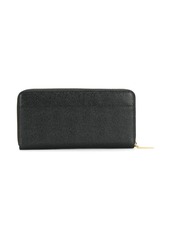 Thom Browne grosgrain-tab leather continental wallet