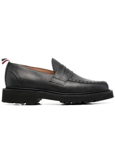 Thom Browne pebbled penny loafers