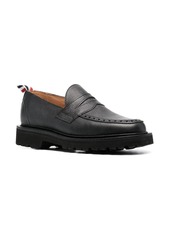 Thom Browne pebbled penny loafers
